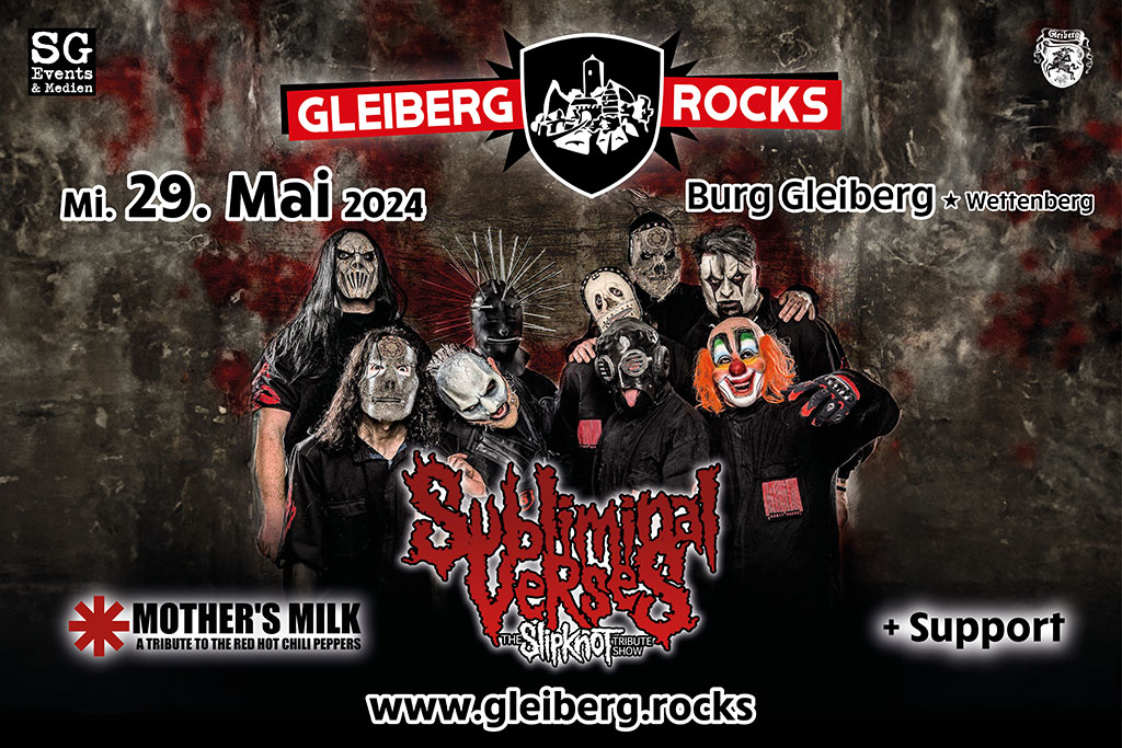 Gleiberg rocks 2024 mit Subliminal Verses (Slipknot Tribute)